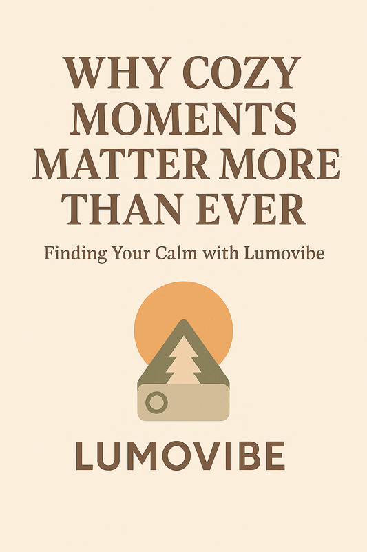 Why Cozy Moments Matter More Than Ever: Finding Your Calm with Lumovibe