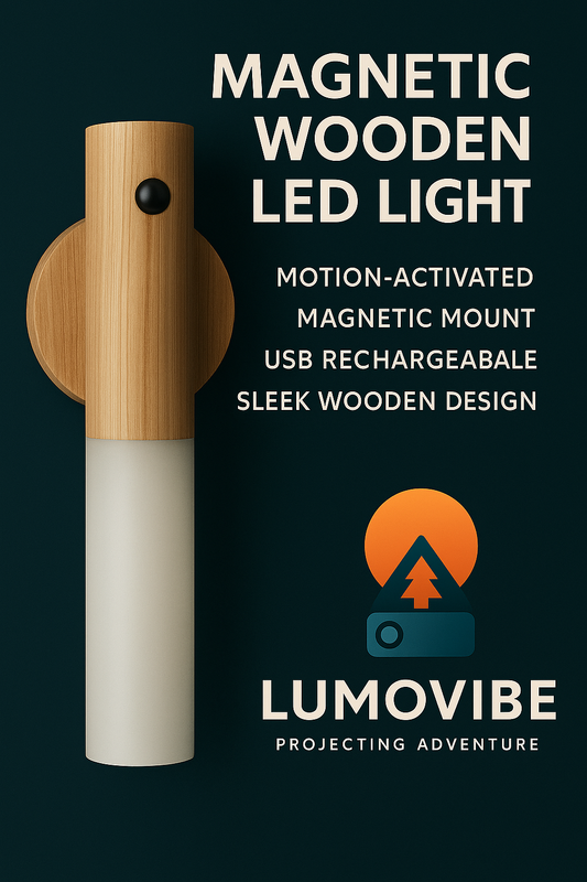 LumoVibe™ Magnetic Wood Light