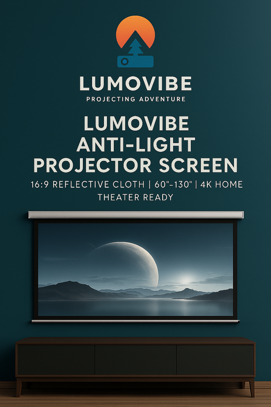 LumoVibe™ HD Projector Screen