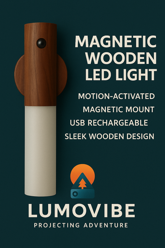 LumoVibe™ Magnetic Wood Light